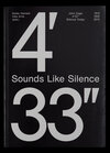 Buchcover Sounds Like Silence. John Cage - 4’33”
