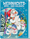 Buchcover Weihnachts-Spiel-und Malbuch