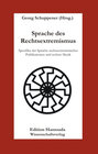 Buchcover Sprache des Rechtsextremismus