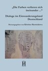 Buchcover „Die Farben verlieren sich ineinander ...“