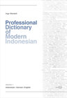 Buchcover Professional Dictionary of Modern Indonesian