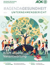 Buchcover #AgendaGesundheit Unternehmensbericht