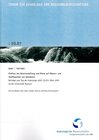 Buchcover Einfluss von Bewirtschaftung und Klima auf Wasser- und Stoffhaushalt von Gewässern