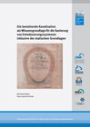 Buchcover Die bestehende Kanalisation als Wissensgrundlage für die Sanierung von Entwässerungssystemen inklusive der statischen Gr