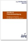 Buchcover Handbuch Patientenbeteiligung