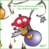 Buchcover Der kleine Marsmensch und das Weihnachtsfest - ein interaktiver Leseadventskalender