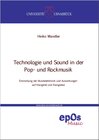 Buchcover Technologie und Sound in der Pop- und Rockmusik