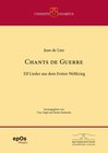 Buchcover Jean de Lize: Chants de Guerre