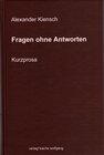 Buchcover Fragen ohne Antworten