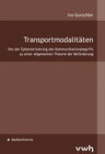Buchcover Transportmodalitäten