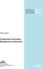 Buchcover Collaborative Information Management in Enterprises