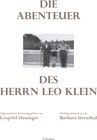 Buchcover Die Abenteuer des Herrn Leo Klein
