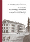 Buchcover Geschichte des Königlichen Pädagogiums zu Putbus und seiner nachfolgenden Einrichtungen
