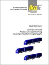 Buchcover Querdynamische Analyse und Optimierung neuartiger Nutzfahrzeugkonzepte