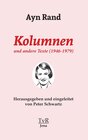 Buchcover Kolumnen und andere Texte (1946-1979)
