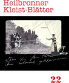 Buchcover Heilbronner Kleist-Blätter / Heilbronner Kleist-Blätter
