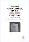 Buchcover Ein Deutscher, den wir erst jetzt erkennen
