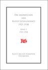 Buchcover Die Kleist-Jahrbücher 1921-1938