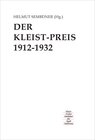 Buchcover Der Kleist-Preis 1912-1932