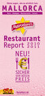 Buchcover Marcellino's Restaurant Report Mallorca 2010/2011
