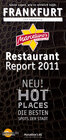 Buchcover Marcellino's Restaurant Report Frankfurt 2011