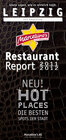 Buchcover Marcellino's Restaurant Report Leipzig 2011/2012