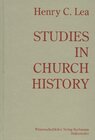 Buchcover Studies in Church History