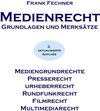 Buchcover Medienrecht