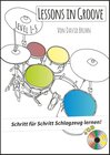 Buchcover Lessons in Groove - Schritt für Schritt Schlagzeug lernen (+CD)