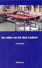 Buchcover So oder so ist das Leben