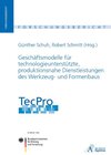 Buchcover TecPro - Geschäftsmodelle für technologieunterstützte, produktionsnahe Dienstleistungen des Werkzeug- und Formenbaus