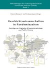 Buchcover Geschichtswissenschaften in Pandemiezeiten