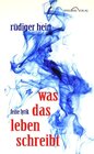 Buchcover was das leben schreibt