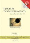 Buchcover Spanische Danzas und Flamenco Vol.1 - Danzas Espanolas für Gitarre solo