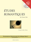 Buchcover Etudes Romantiques für Gitarre solo Vol. 1