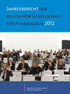 Buchcover Jahresbericht der Deutschen Gesellschaft für Phlebologie 2012