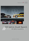 Buchcover 30 Jahre Audi Sport - 30 Jahre quattro