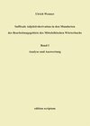 Buchcover Suffixale Adjektivderivation in den Mundarten des Bearbeitungsgebiets des Mittelelbischen Wörterbuchs
