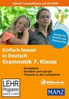 Buchcover Einfach besser lernen - Fit in Deutsch: Grammatik 7. Klasse (Windows 10 / 8 / 7 / Vista)
