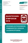 Buchcover Bahntechnik Symposium 2016