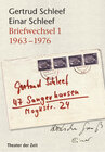 Buchcover Gertrud Schleef /Einar Schleef