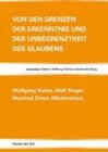 Buchcover Von den Grenzen der Erkenntnis und der Unbegrenztheit des Glaubens