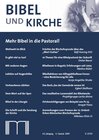 Buchcover Bibel und Kirche / Mehr Bibel in die Pastoral!