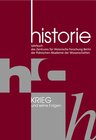 Buchcover Historie. Krieg und seine Folgen