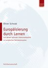 Buchcover Europäisierung durch Lernen