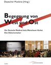 Buchcover Begegnung von West und Ost