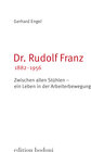 Buchcover Dr. Rudolf Franz, 1882-1956