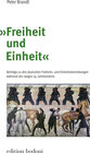 Buchcover "Freiheit und Einheit"