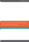Buchcover Conference Proceedings of The Philosophy of Computer Games 2008