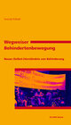 Buchcover Wegweiser Behindertenbewegung